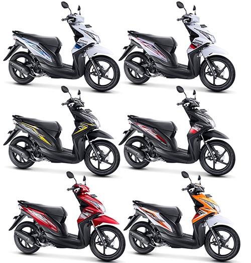 Warna Baru Beat FI