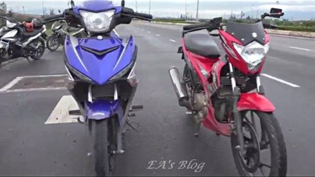 MX King & Satria FU 150 3