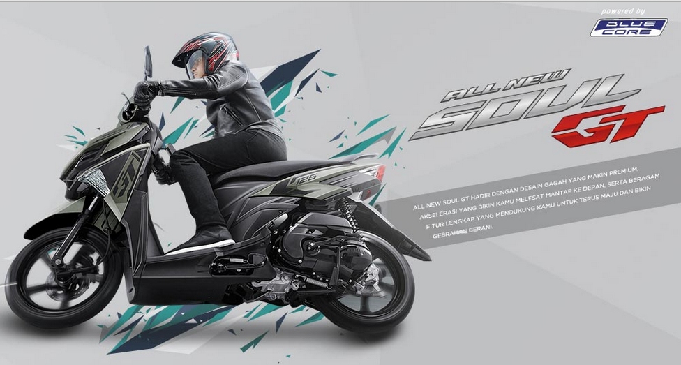 All New Soul GT 125 Bluecore