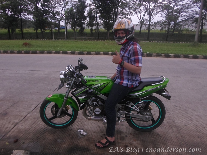 Eno With Ninja 150SS 2
