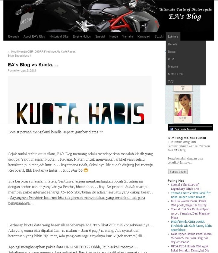 EA's Blog Twenty Ten