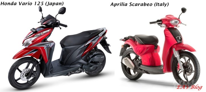 Scarabeo vs Vario