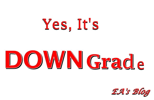 Downgrade 1
