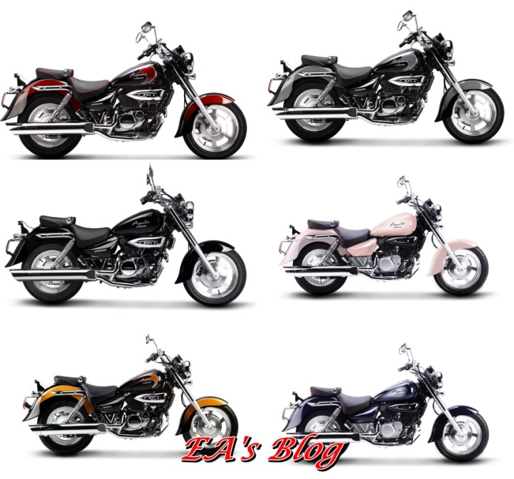 Hyosung GV250 Aquila Colors
