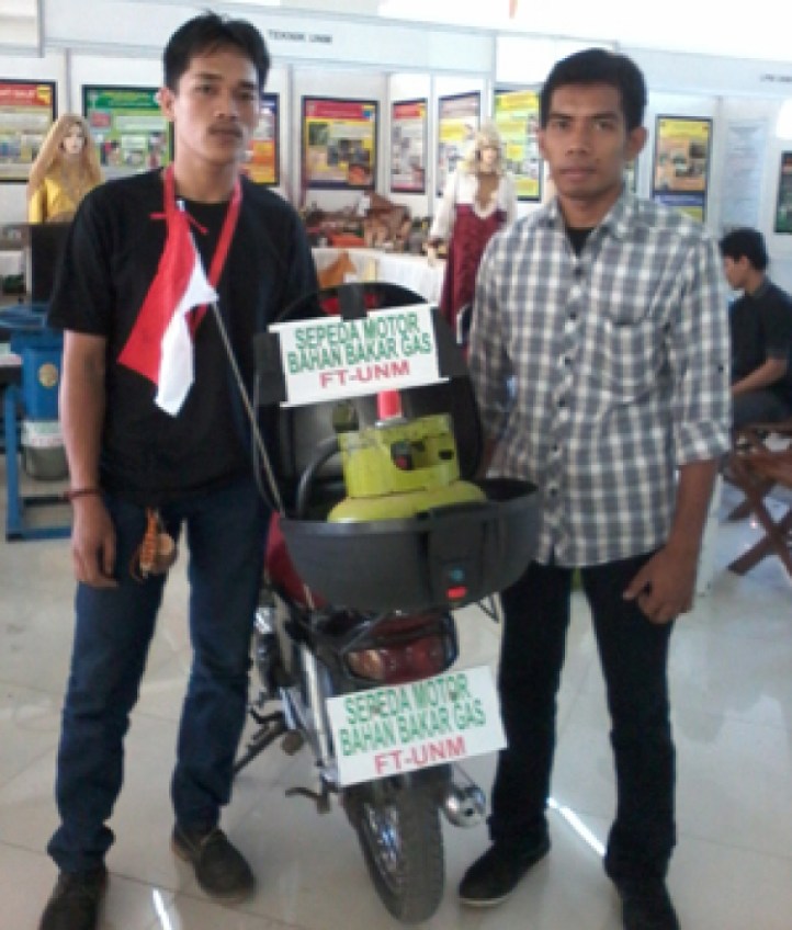 Kreasi Motor Berbahan Bakar LPG