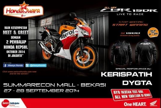 Launching All New CBR Bekasi