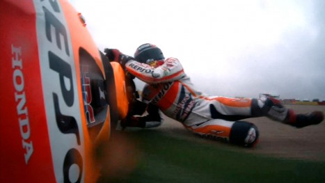 Marquez Crash