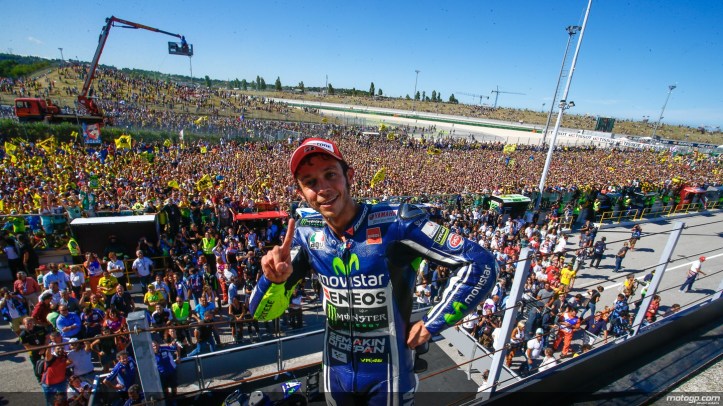 Rossi Wins Misano