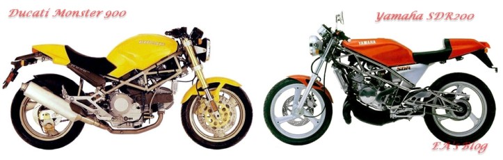 SDR200 vs Ducati Monster