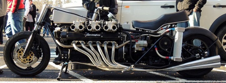 Lamborghini Motorcycle V12 4