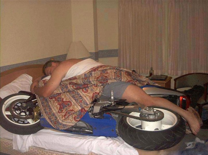 Motor Dibawa Tidur