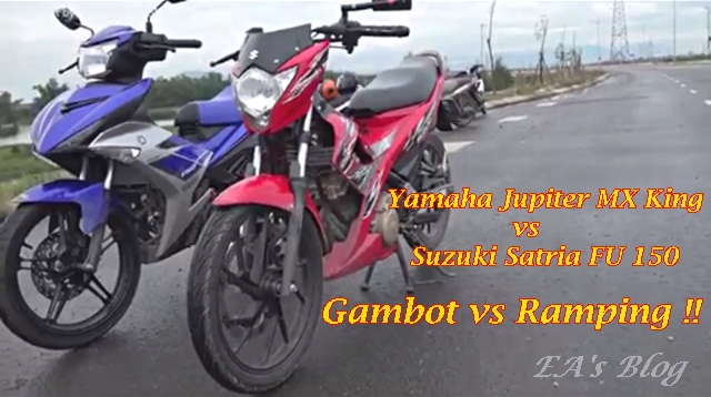 MX King & Satria FU 150 Main