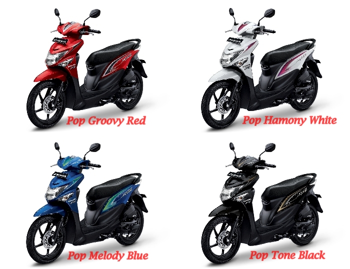 Pilihan Warna Honda Beat POP
