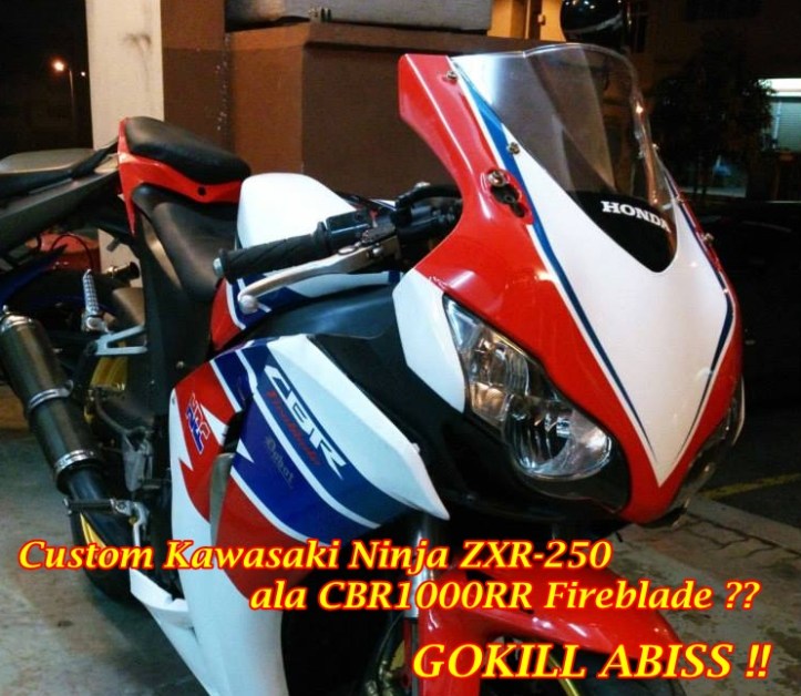 ZXR250 Custom CBR1000RR Main