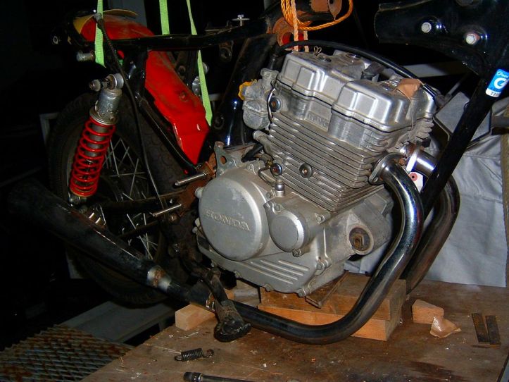 CBX125 Engine