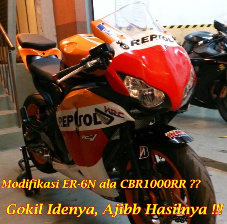 Custom Yamaha ER-6N to CBR1000RR Main