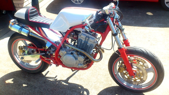 Yamaha SRX250 Custom Cafe Racer 7