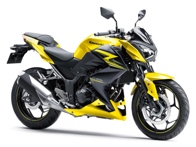 Kawasaki Z250 2015 Kuning 2