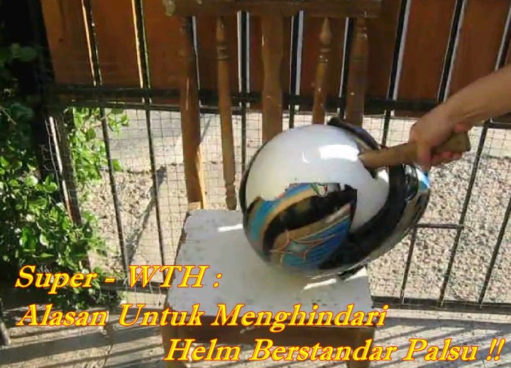 Kualitas Helm Branded vs China