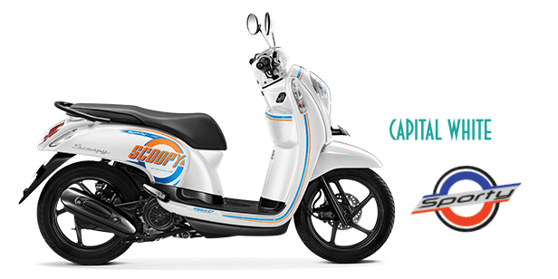 New Honda Scoopy eSP 2015 Capital White