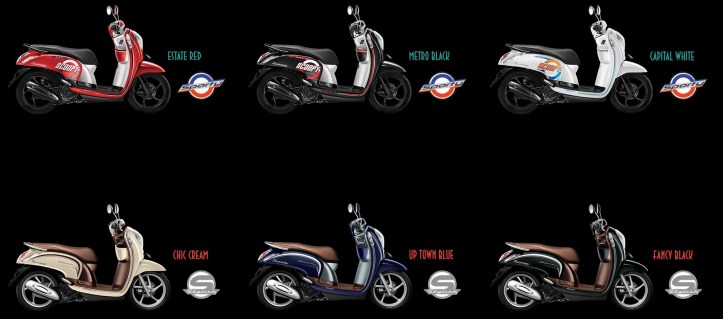 Pilihan Warna Scoopy eSP 2015