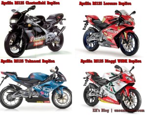 Aprilia RS125 Livery