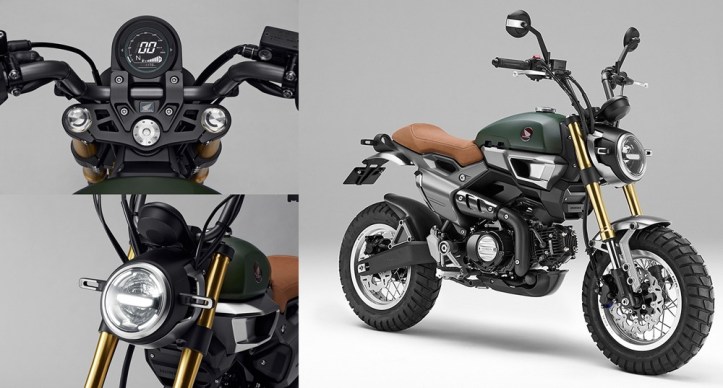 Honda Grom 50 Scrambler Concept