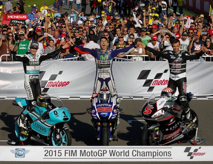Jorge Lorenzo Champions MotoGP 2015