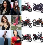Artis Wanita dan Sepeda Motor