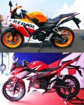All New Honda CBR150R Facelift 2016 vs CBR Lokal K45A