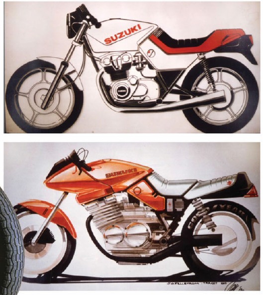 Suzuki GSX-S Katana First Drawing Concept
