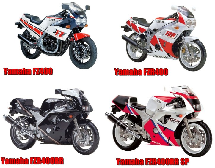Battle of Classic 400cc Sportbike : Yamaha FZR400RR SP !