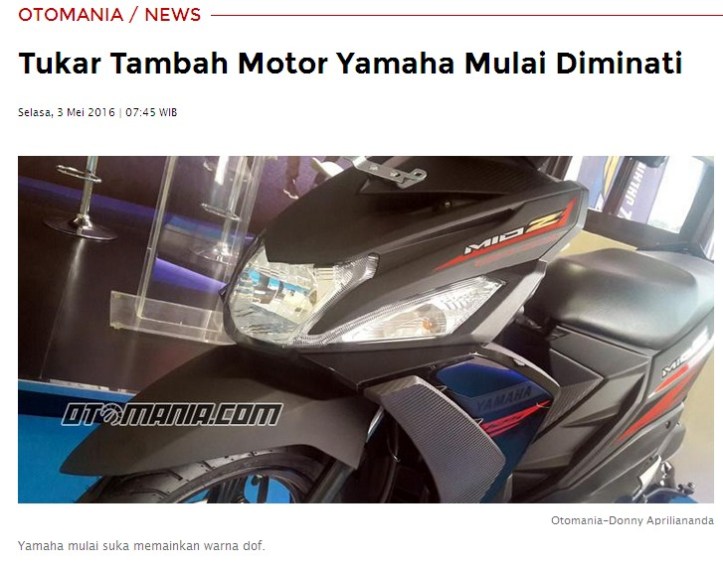 Yamaha Mio Z Trade In