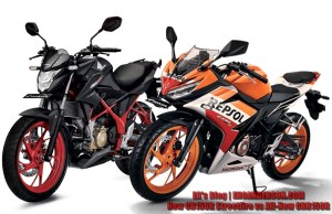 New CB150R Streetfire vs All-New CBR150R (K45G)